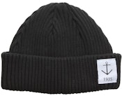 Smula Organic Black Short Beanie
