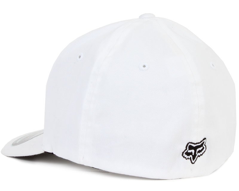 Legacy Flexfit White - Fox | Hatstoreaustralia.com