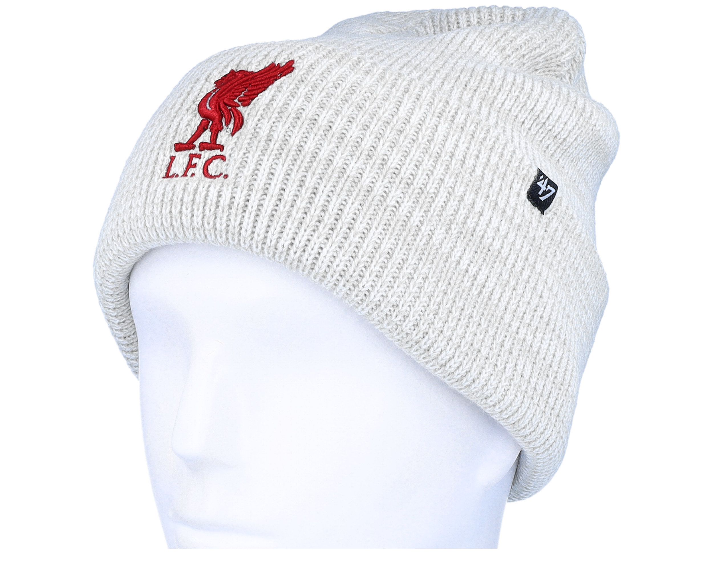 Liverpool FC Wollmütze LFC grau Brain Freeze Wintermütze knit hat 190182151710 