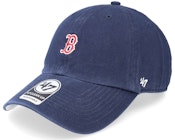 Boston Red Sox MLB Base Runner Clean Up Navy Dad Cap
