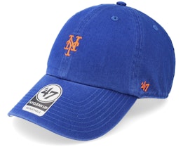 New York Mets MLB Base Runner Clean Up Royal Dad Cap - 47 Brand