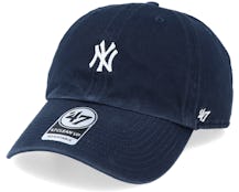 New York Yankees Base Runner Clean Up Navy/White Adjustable - 47 Brand