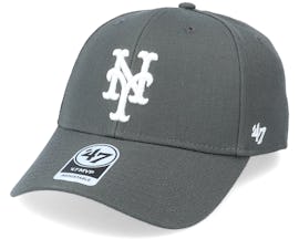 New York Mets Mvp Charcoal/White Adjustable - 47 Brand