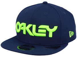 Neon 9Fifty Foggy Blue/Yellow Snapback - Oakley