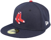 Boston Red Sox Authentic On-Field Alt 59FIFTY Navy/Red Fitted