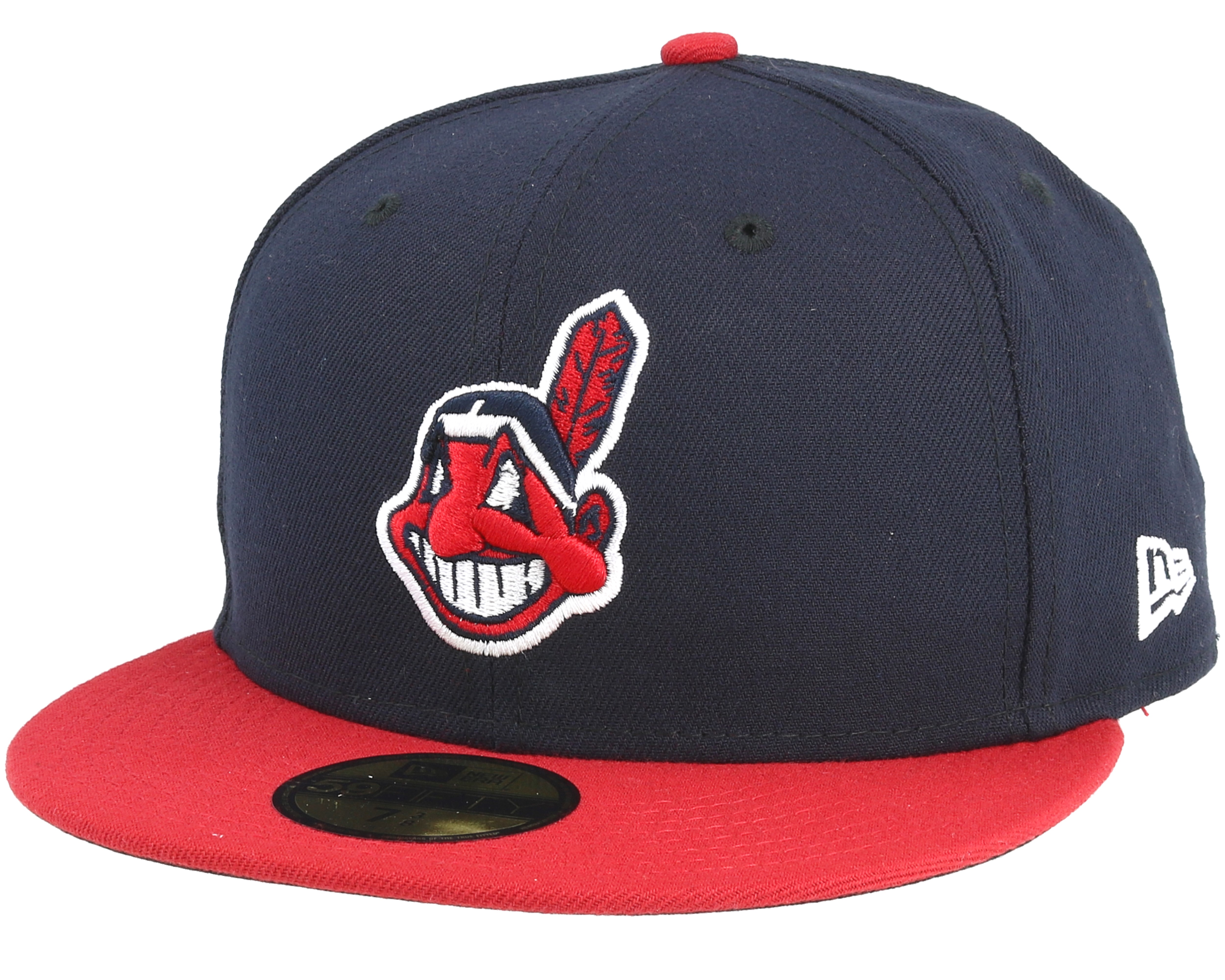 KTZ Cleveland Indians Retro World Series Patch 59fifty Fitted Cap