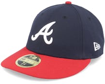 Atlanta Braves Lc Acperf Home 2017 Navy/Red Fitted - New Era