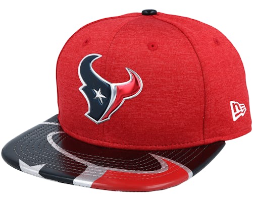 Houston Texans Draft 2017 9Fifty Red Snapback - New Era cap