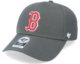 Boston Red Sox Mvp Charcoal/Red Adjustable - 47 Brand