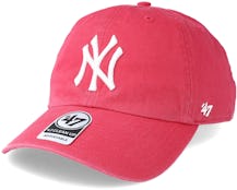 New York Yankees Clean Up Berry Adjustable - 47 Brand
