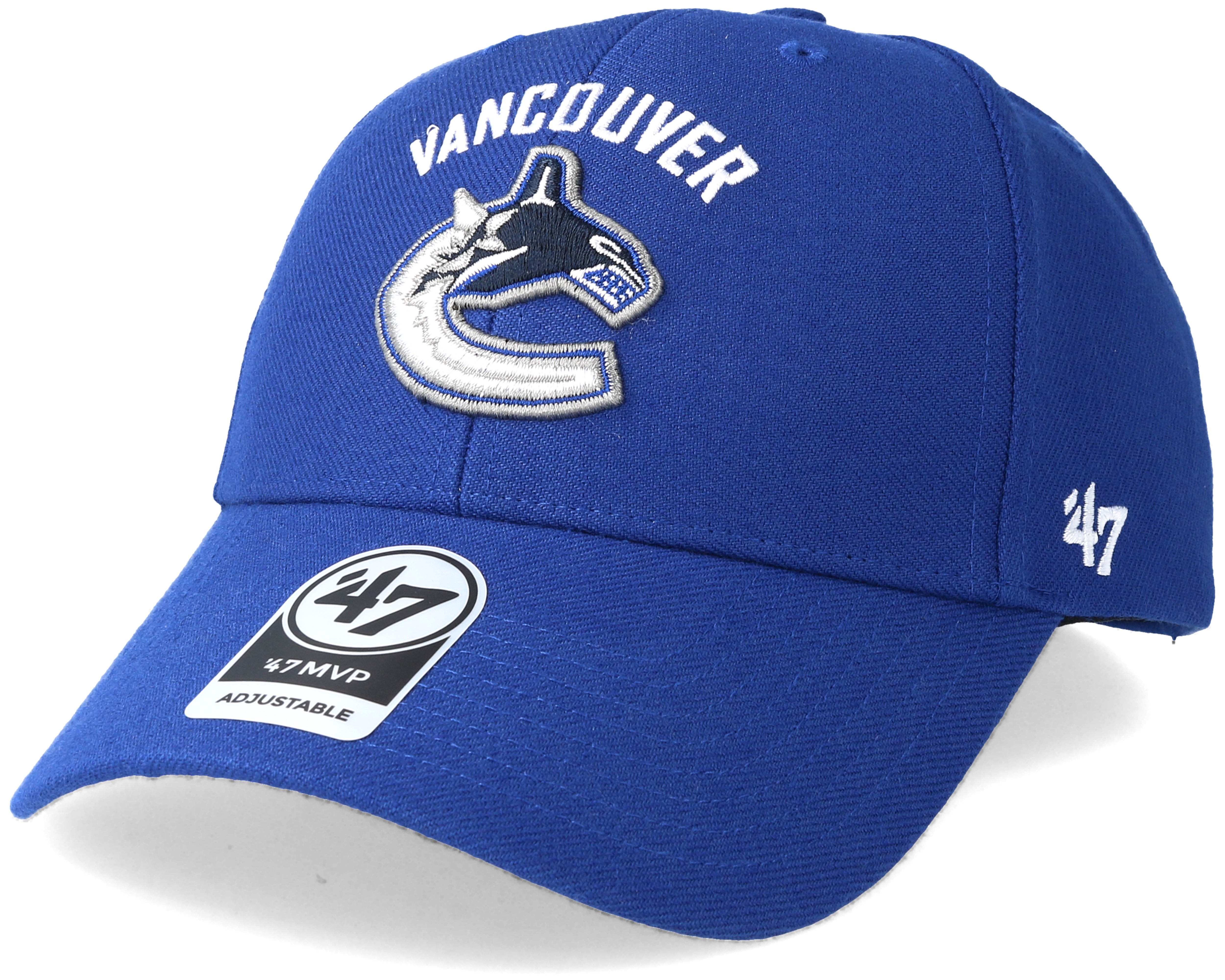 Vancouver Canucks Mvp Royal Adjustable - 47 Brand cap