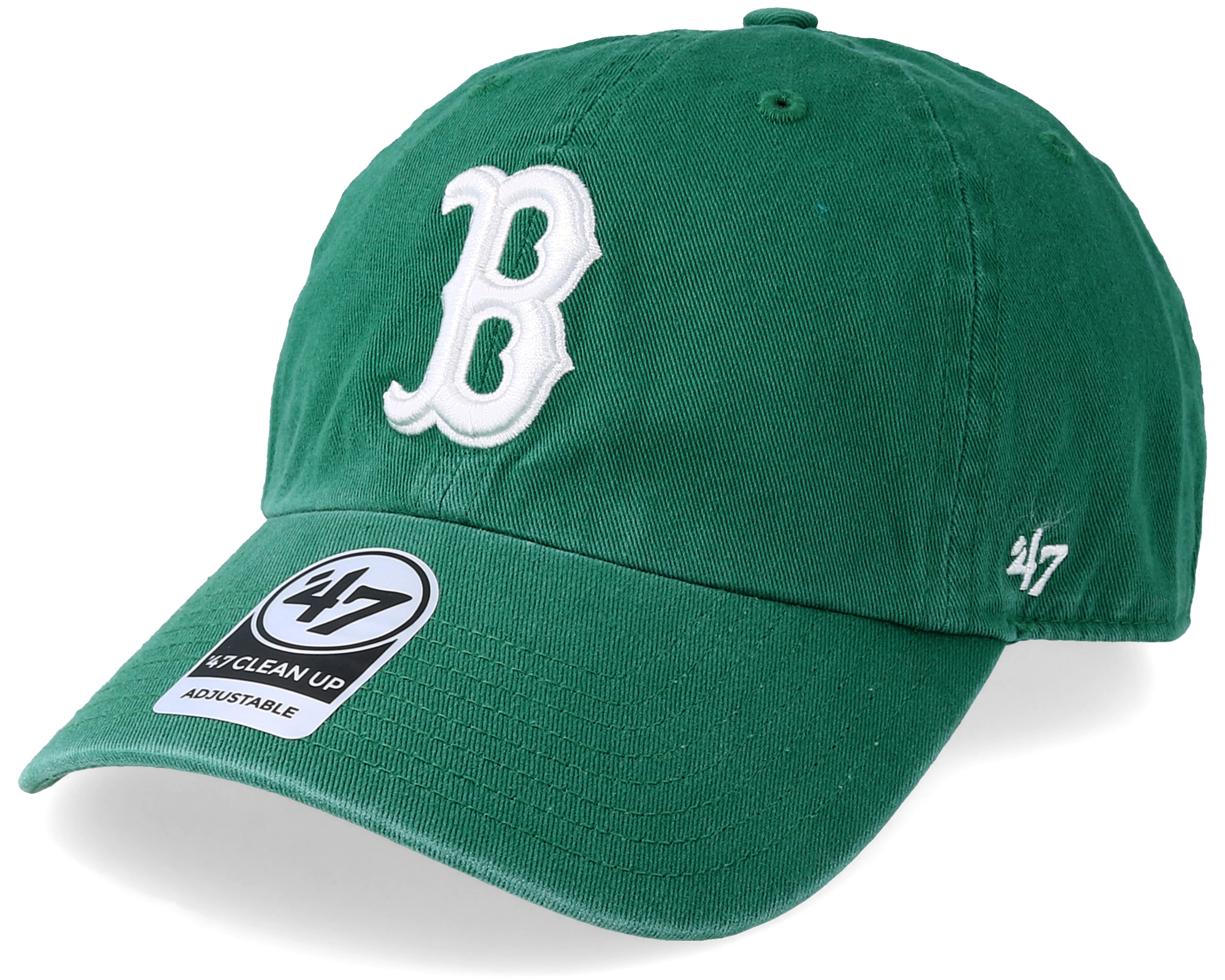 47 MLB Boston Red Sox St. Patty's Clean Up Adjustable Cap (Green)