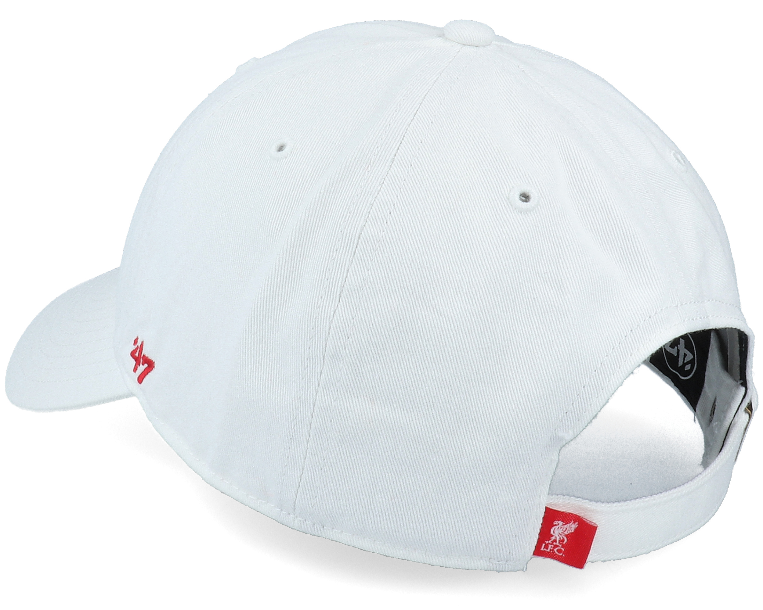 Liverpool FC Clean Up White Dad Cap - 47 Brand