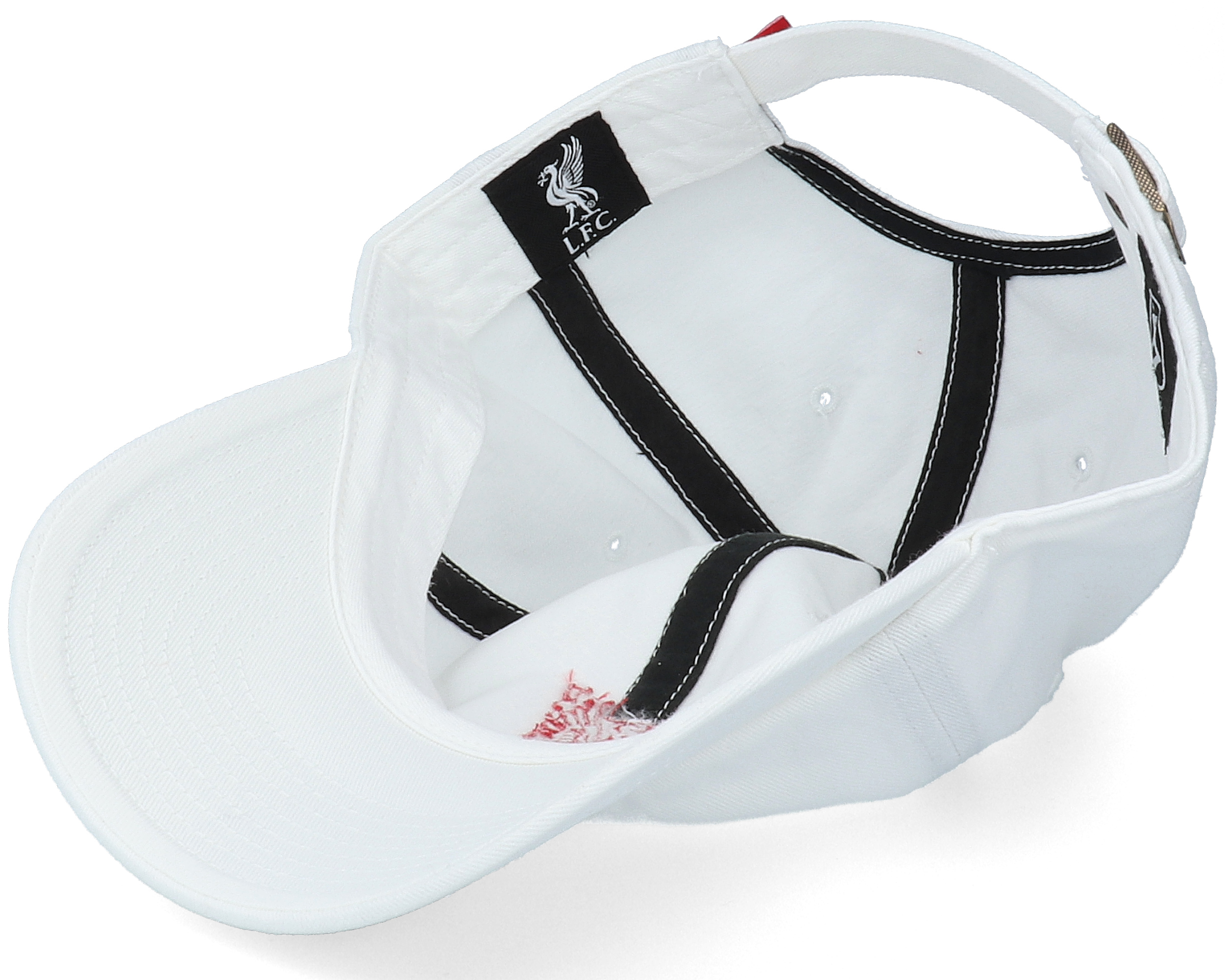 Liverpool FC Clean Up White Dad Cap - 47 Brand