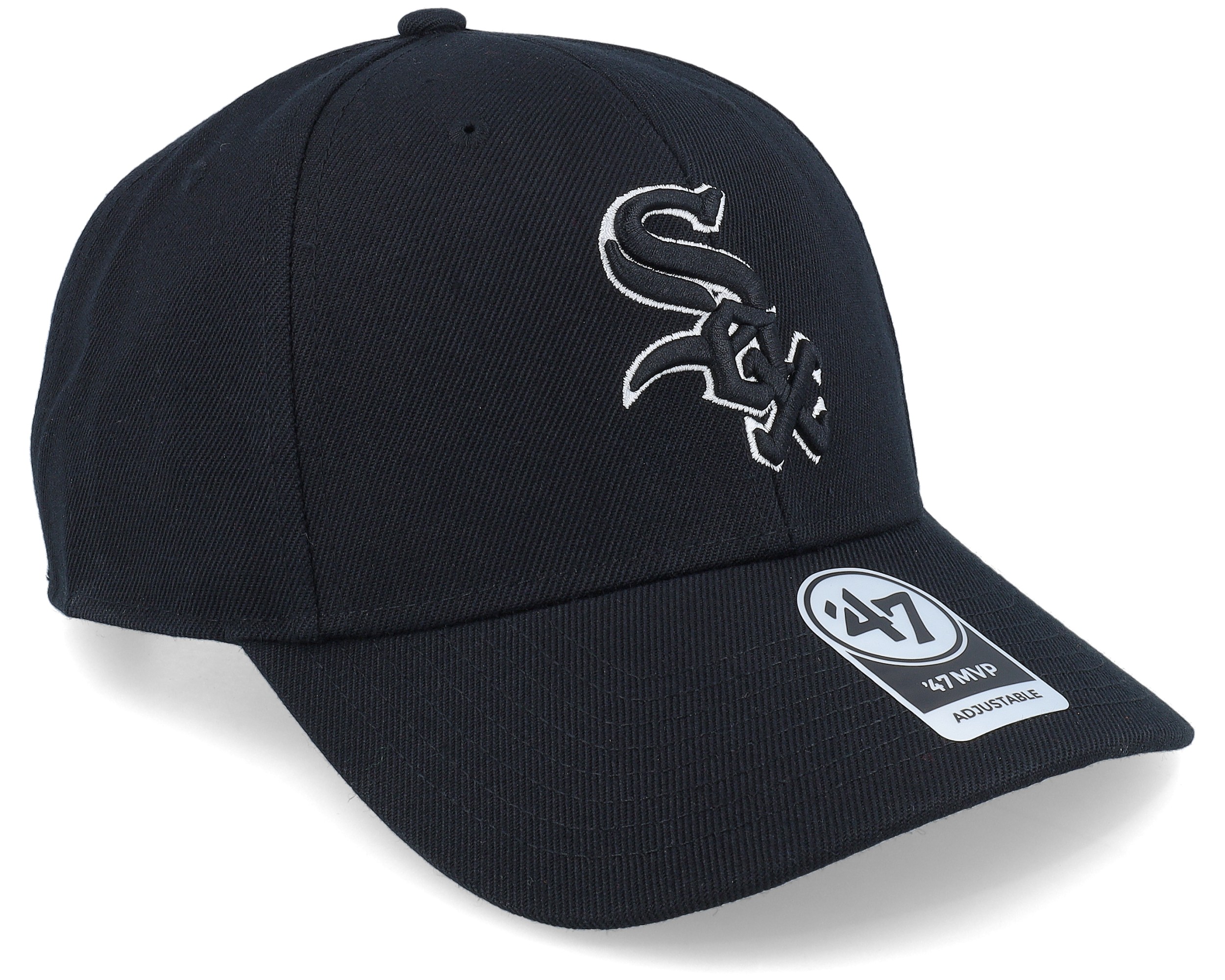 Alternativ bild 1 för 47brand 47 Brand MLB Chicago White Sox Cap B-MVPSP06WBP-BK svart One size