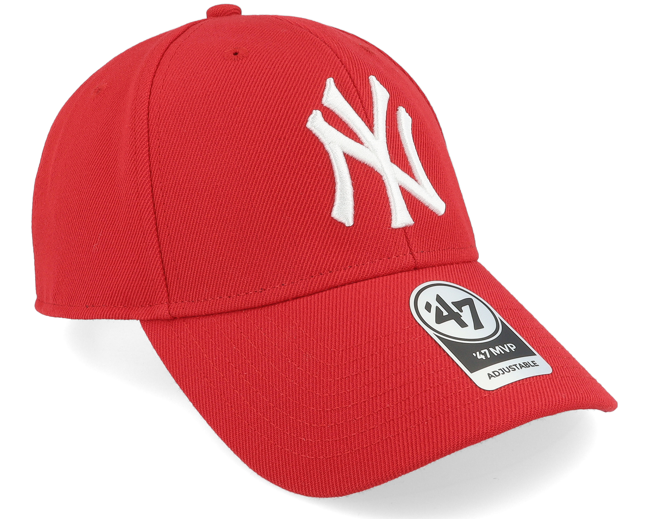 New York Yankees Mvp Classic Red Adjustable - 47 Brand