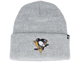 Pittsburgh Penguins Brain Freeze Knit Grey Cuff - 47 Brand