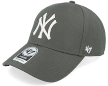 New York Yankees Mvp Charcoal Adjustable - 47 Brand