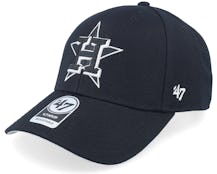 Houston Astros Brand Mvp Black Adjustable - 47 Brand