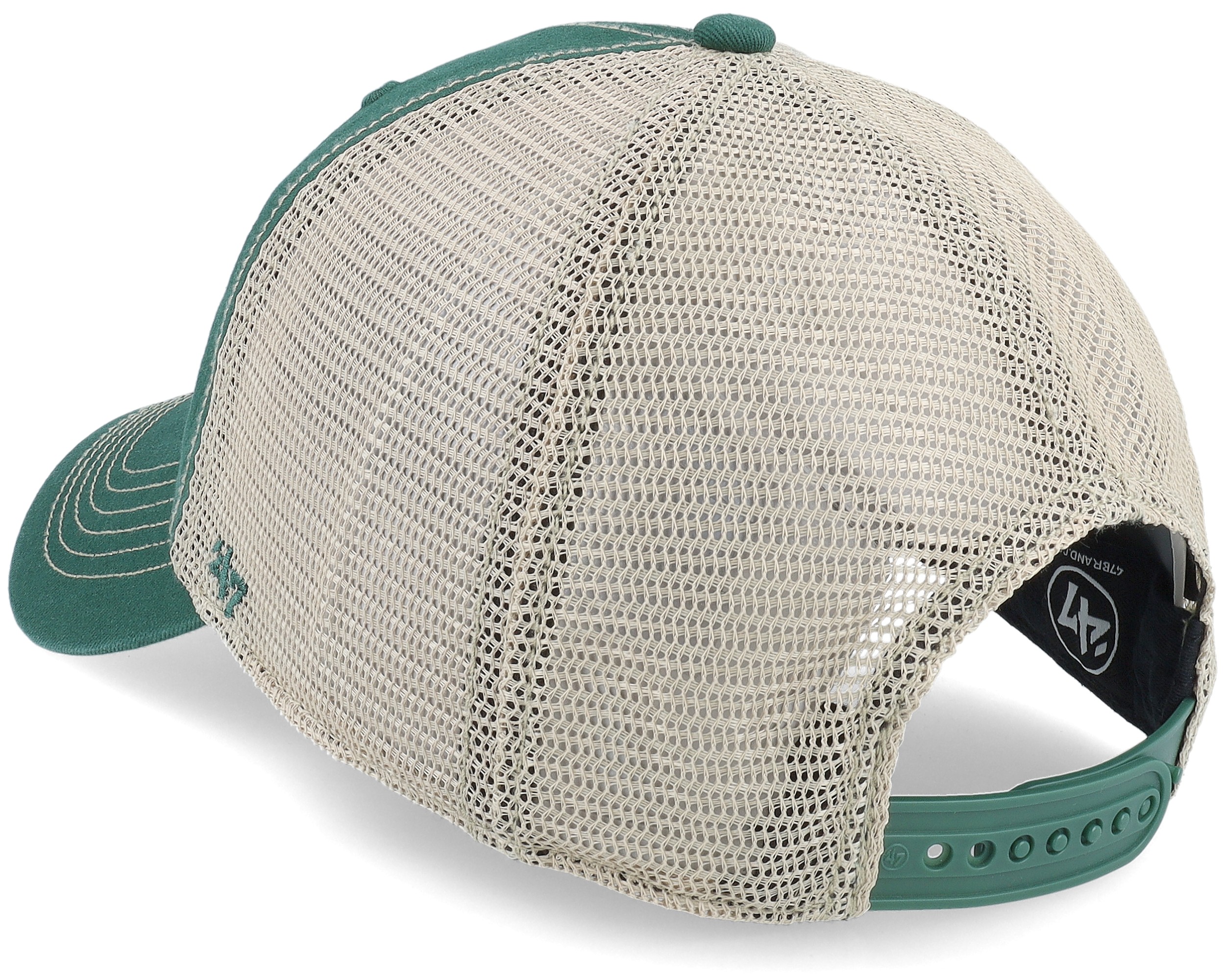 Minnesota Wild NHL Trawler Clean Up Dark Green Trucker