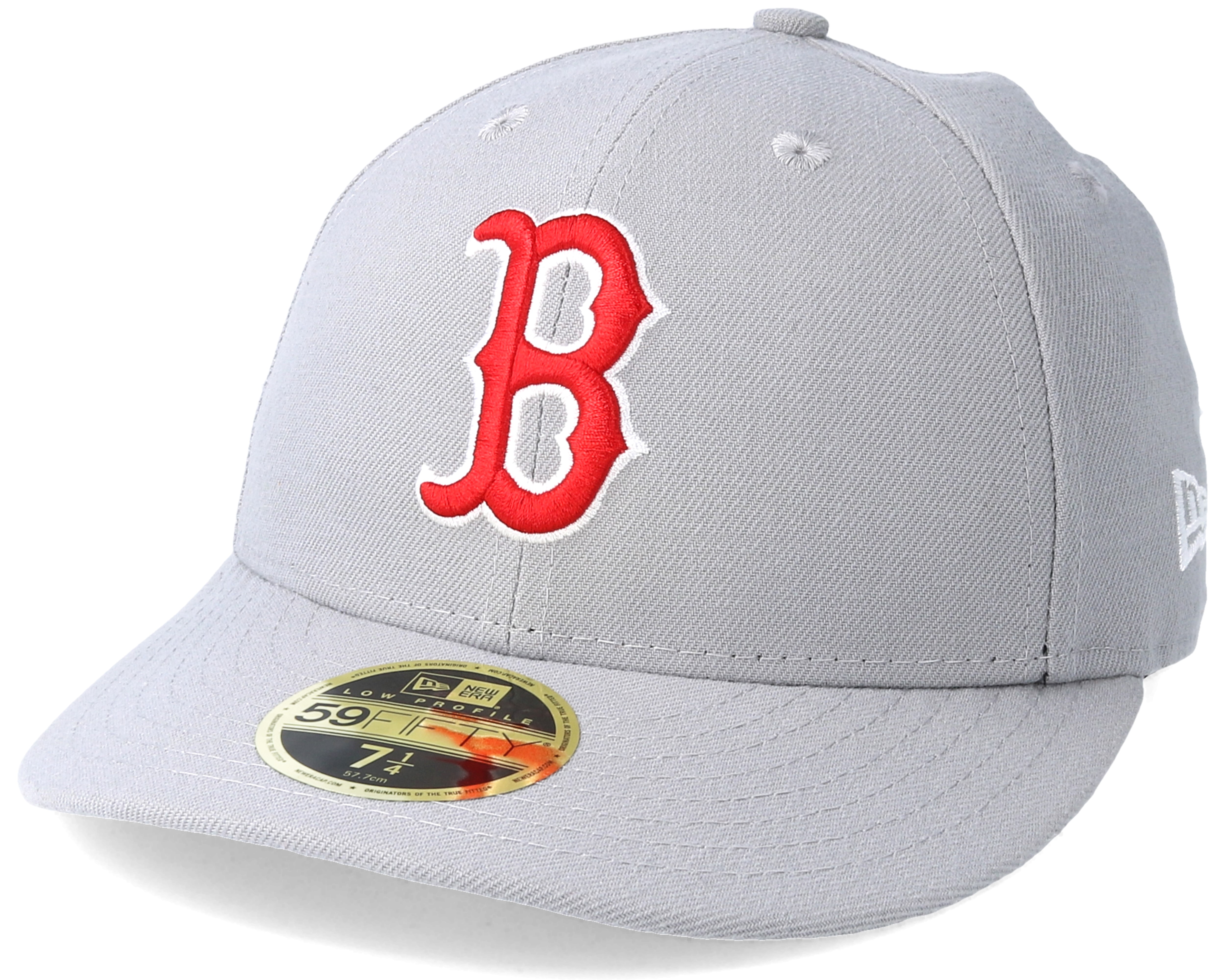 low crown red sox hat