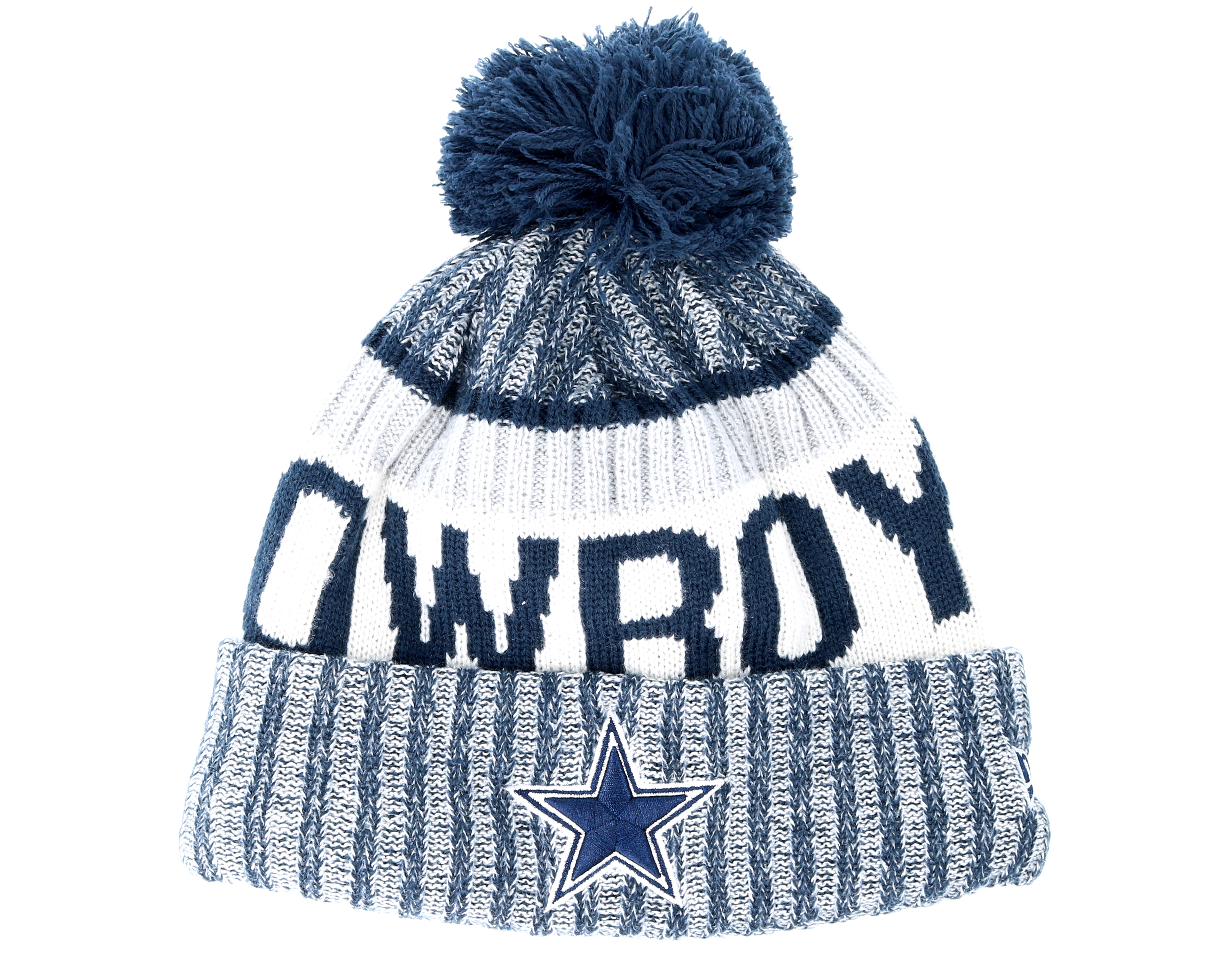 cowboys bobble hat