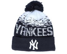 New York Yankees Sport Knit Black/White Pom - New Era