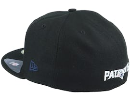 Hatstore Exclusive New England Patriots 59Fifty Black Fitted - New Era