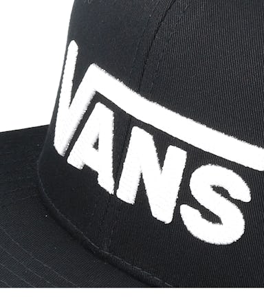 Kids Drop V II Black Snapback - Vans Cap