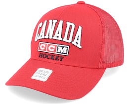 Canada Meshback Team Red Trucker - CCM