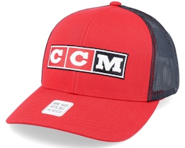 Canada Meshback Team Red/Black Trucker - CCM