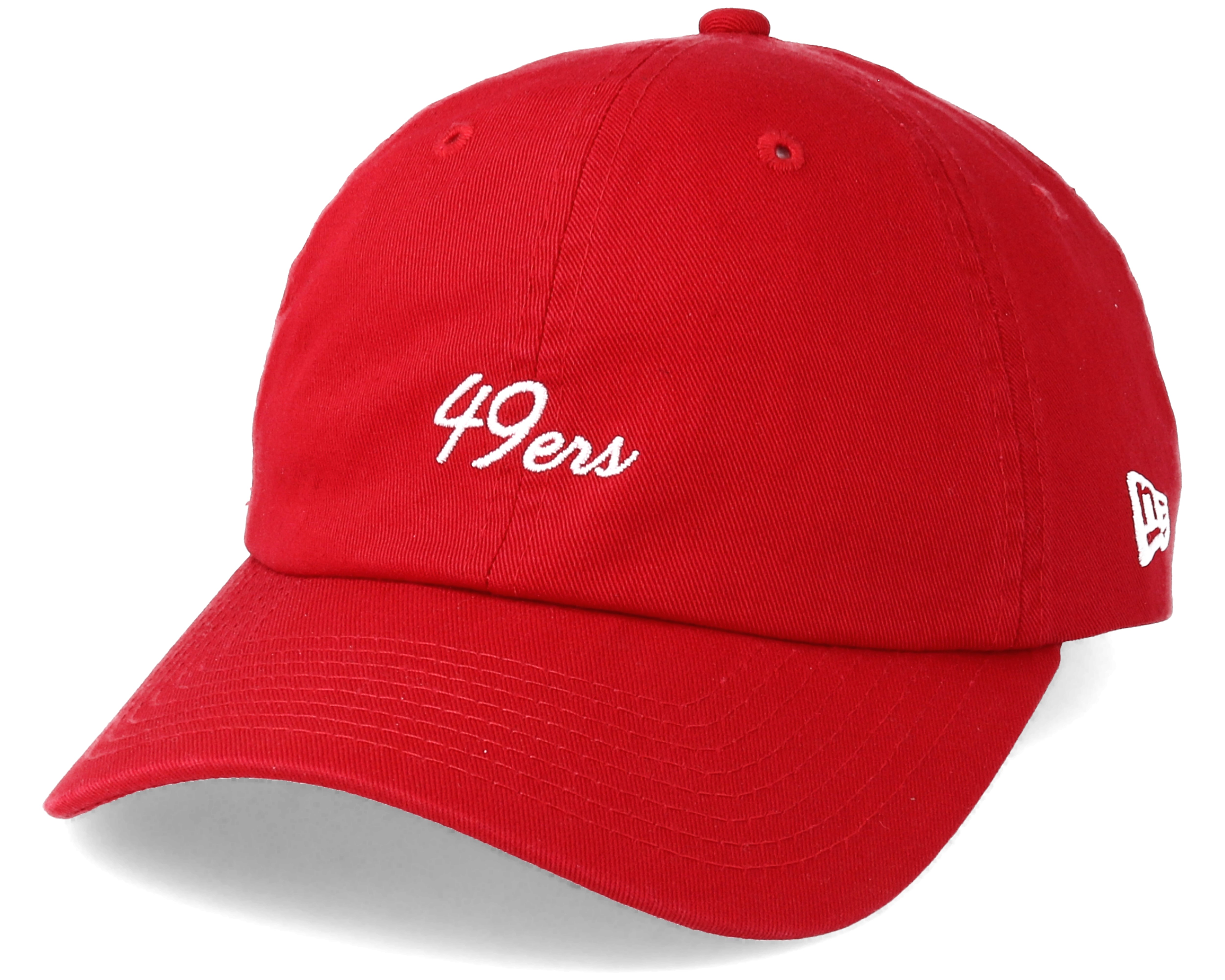 San Francisco 49ers Mini Script 9Forty Red Adjustable - New Era