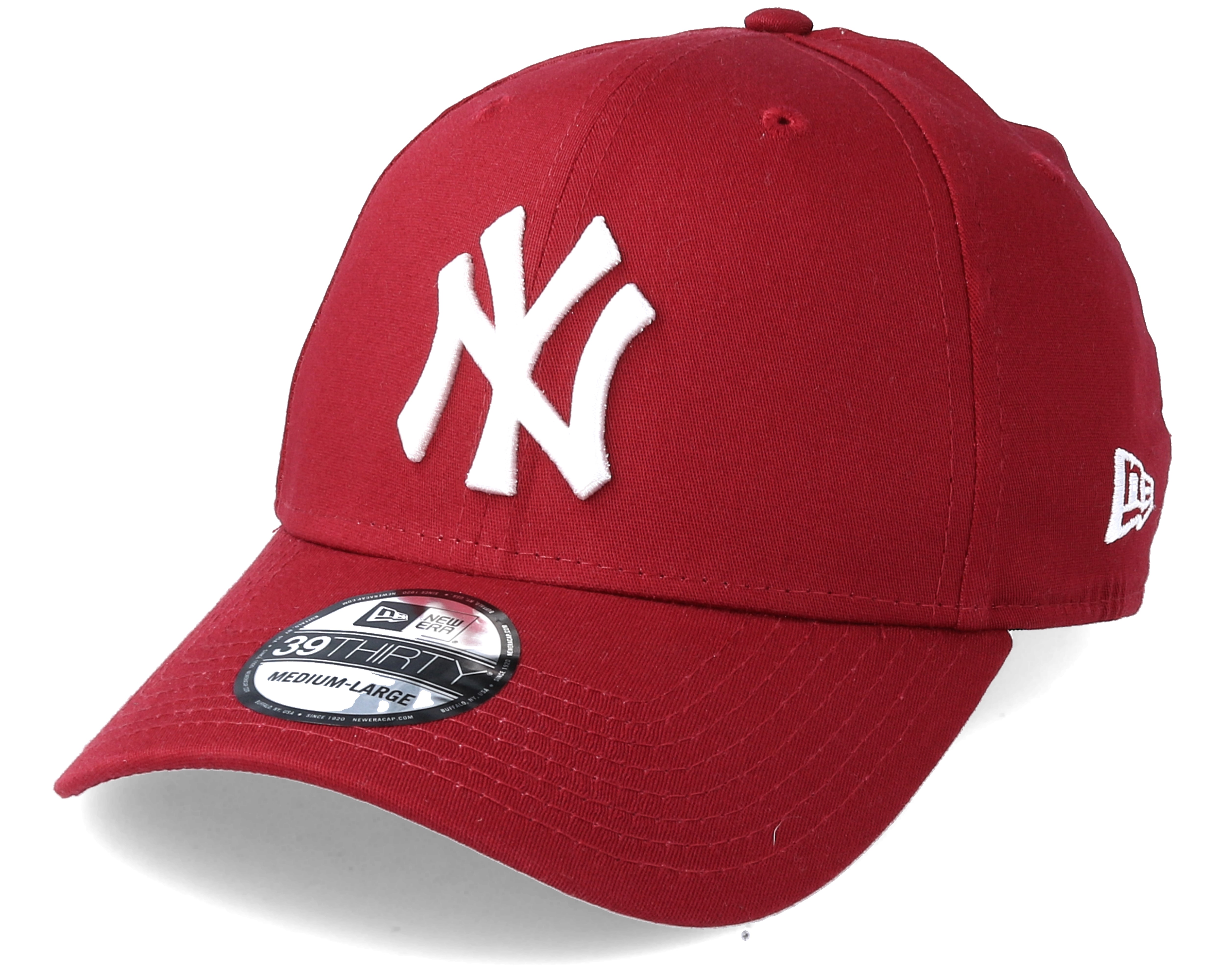 New Era 39Thirty New York Yankees Cap S-M Red / White