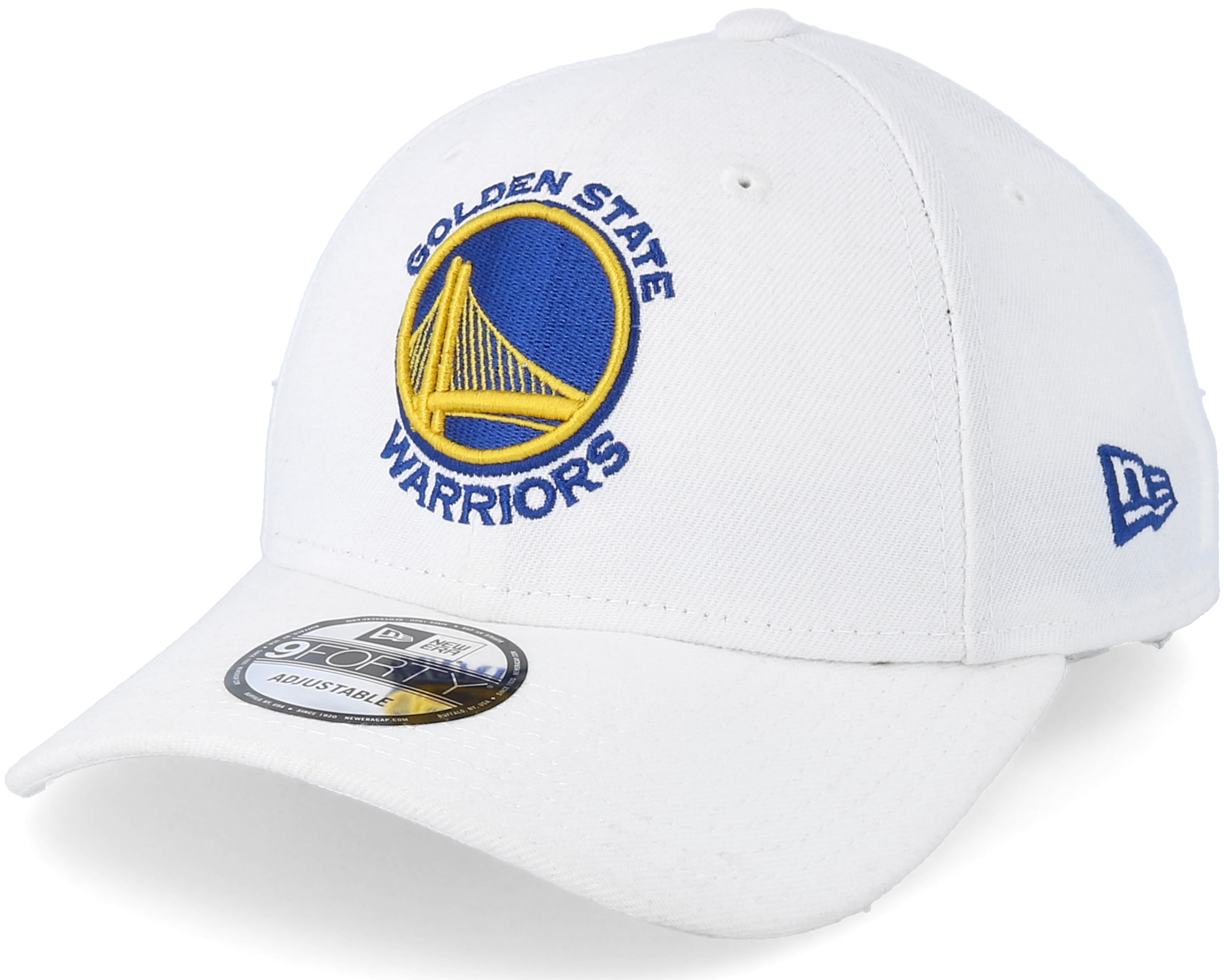 Golden State Warriors 9Fifty White Adjustable New Era cap Hatstore.ie