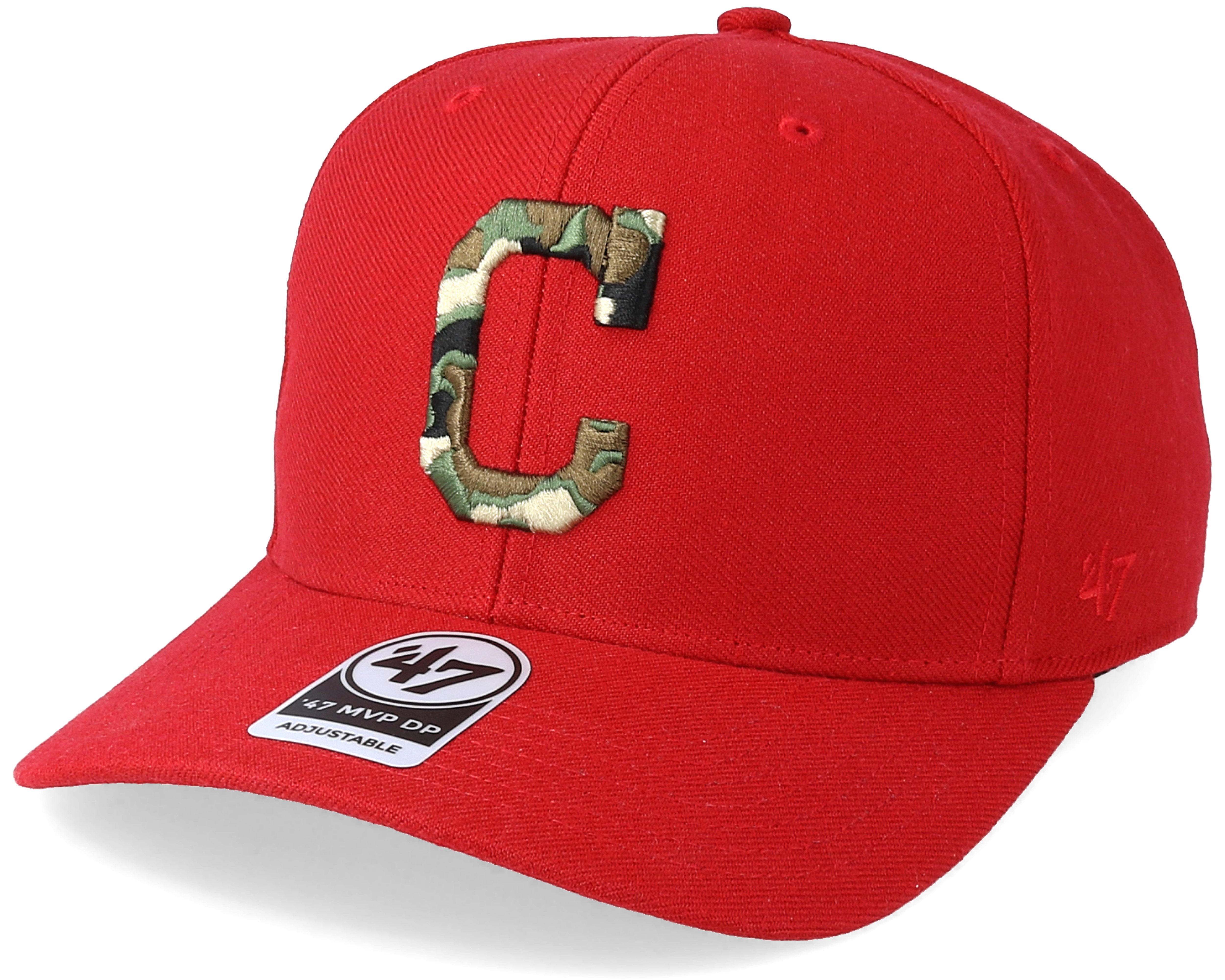 camo indians hat