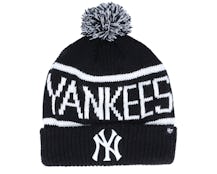 New York Yankees Calgary Cuff Knit Black Pom - 47 Brand