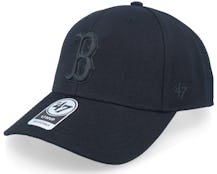 Boston Red Sox Mvp Black/Black Adjustable - 47 Brand