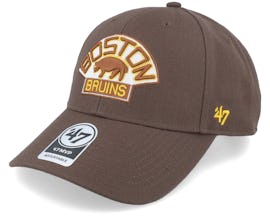 Boston Bruins Mvp Vintage Brown Adjustable - 47 Brand