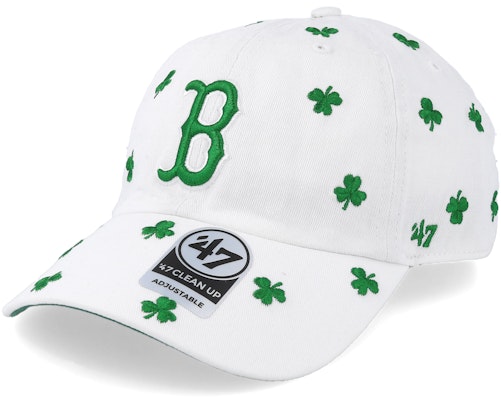 Boston Red Sox St Patty´s Tourist 47 Clean Up White Adjustable