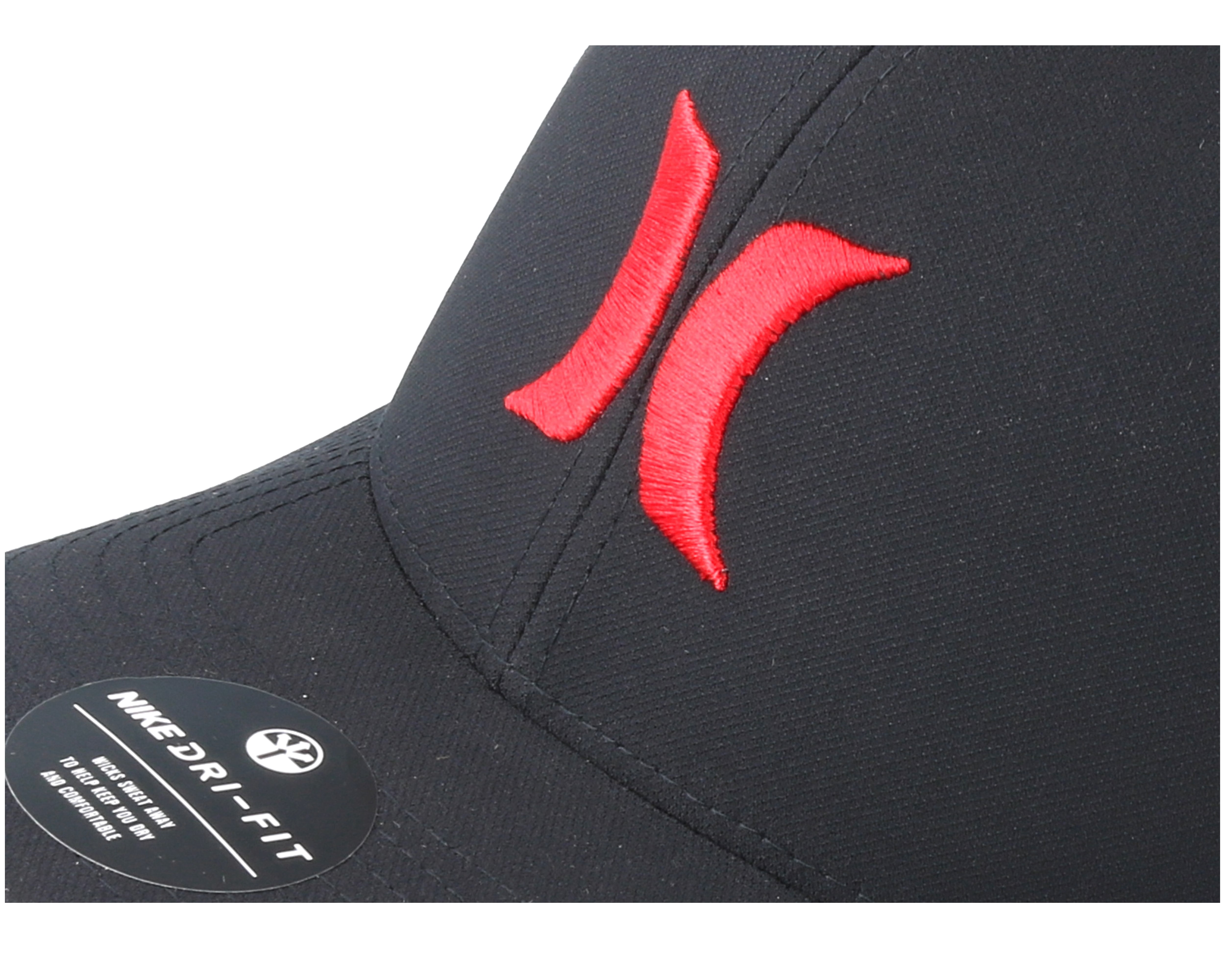 Dri-Fit Cutback Black/Red Flexfit