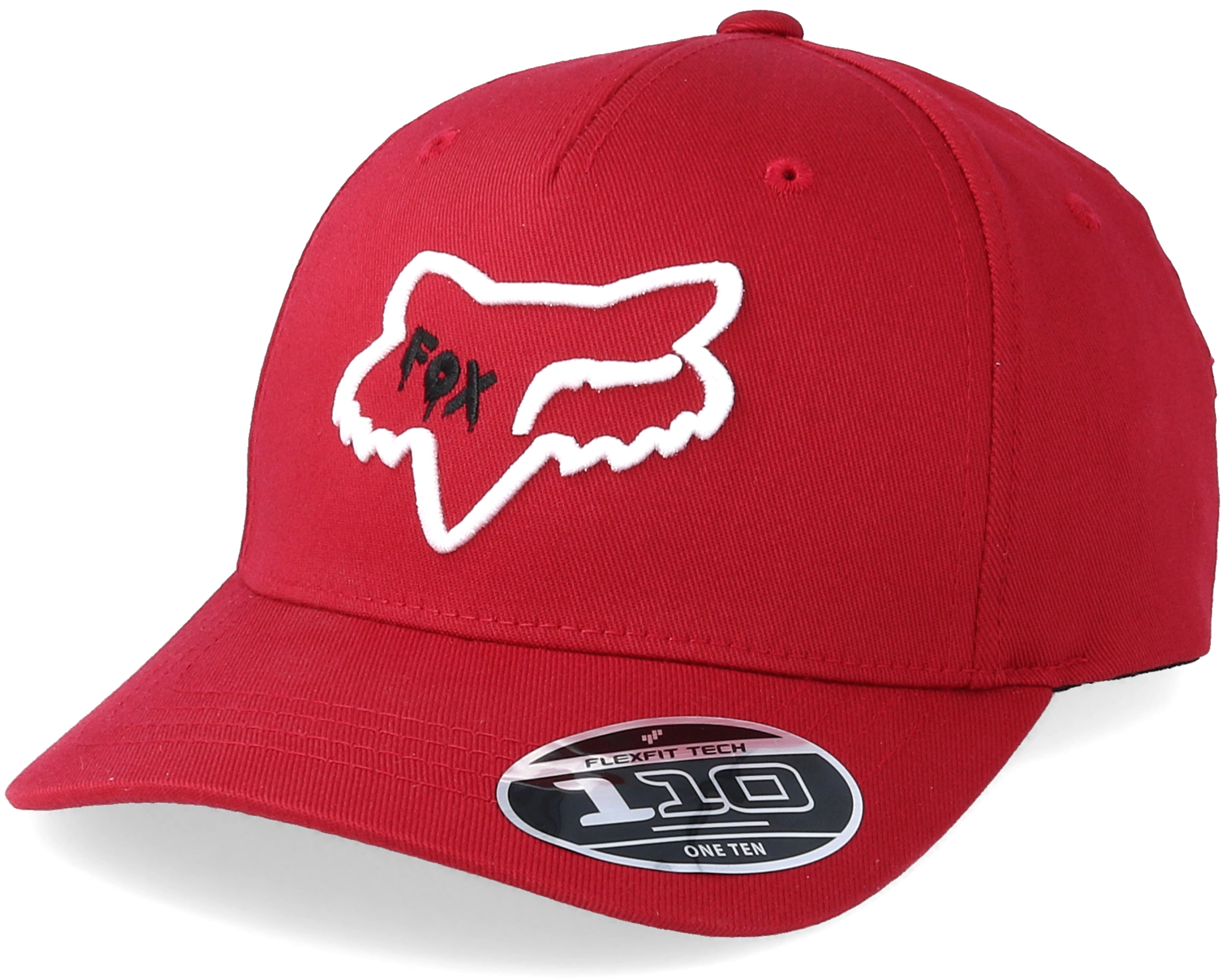 Kids Czar Head 110 Red/White Adjustable - Fox cap | Hatstoreworld.com