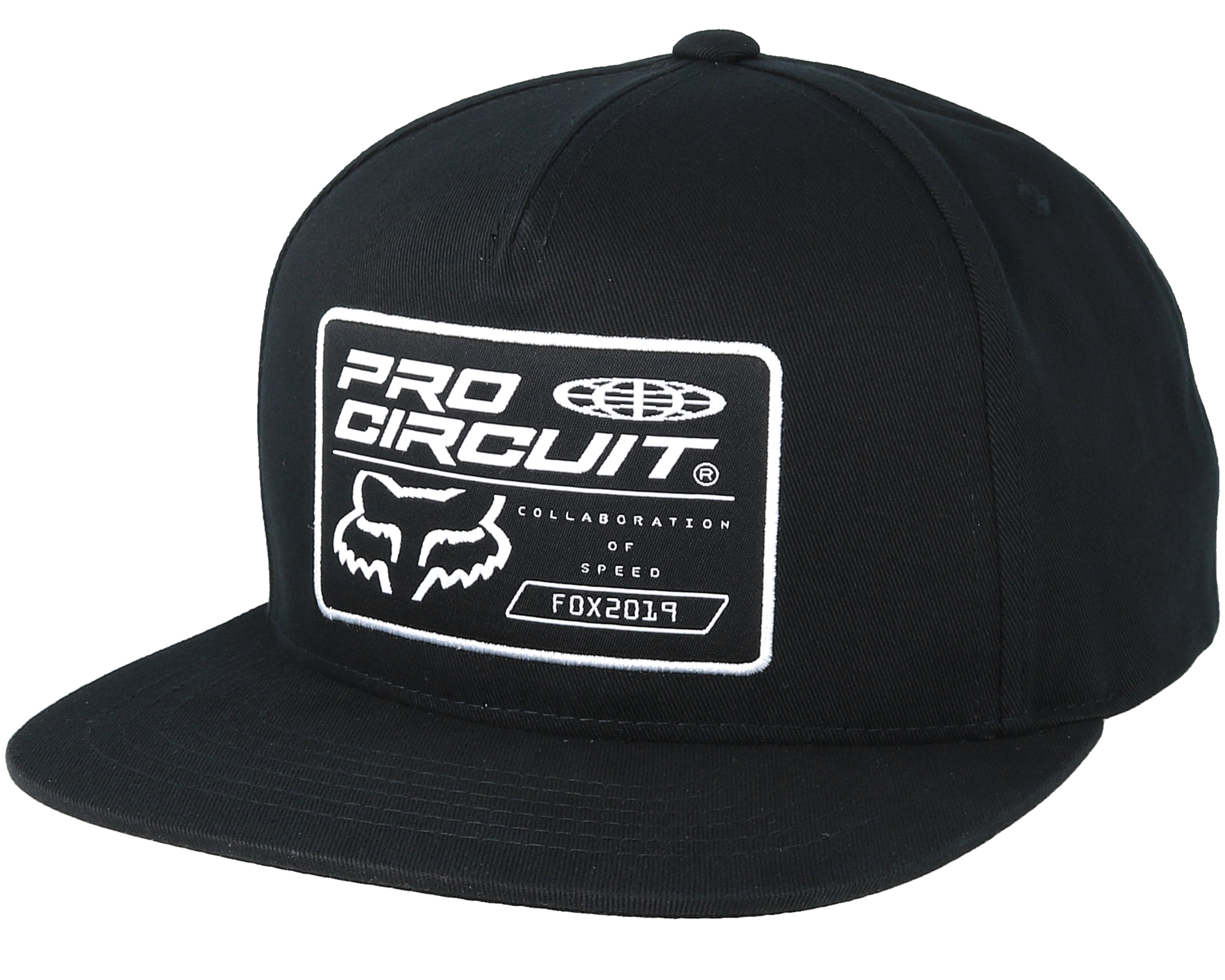 Pro Circuit Black Snapback Fox