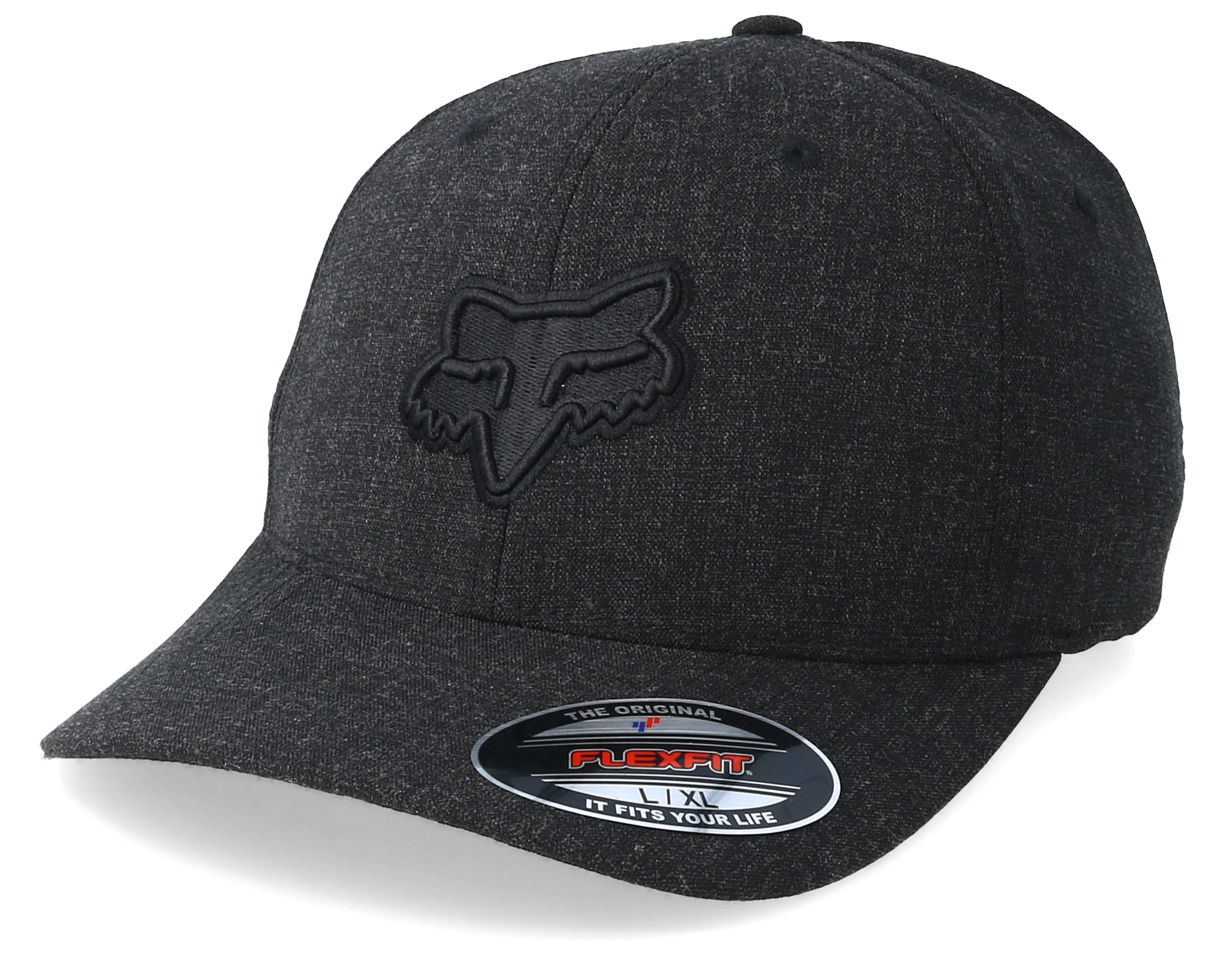 Transposition Black Flexfit - Fox cap | Hatstoreworld.com