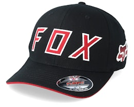 Scramble Black/Red Flexfit - Fox