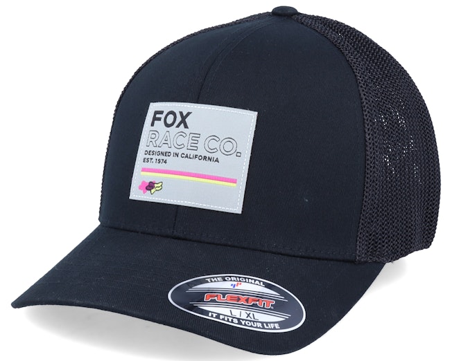 Mesh Hat Black Flexfit - Fox