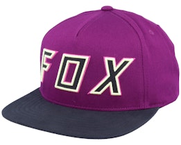 Posessed Dark Purple/Yellow Snapback - Fox
