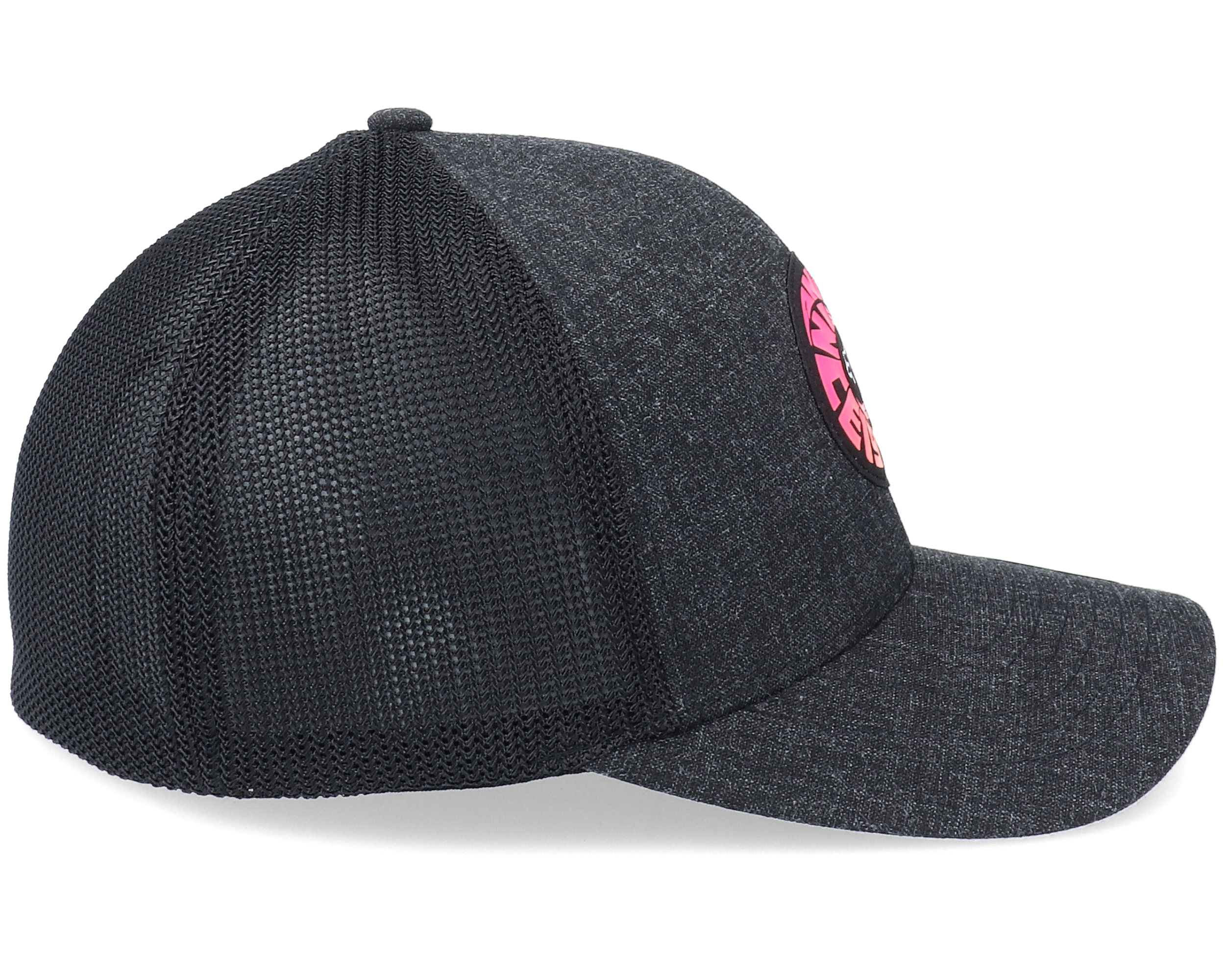 Fox Revolver Flexfit Hat Black - Flexibler Baseballcap Mit Logo