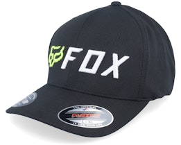 Apex Hat Black/Yellow/White Flexfit - Fox