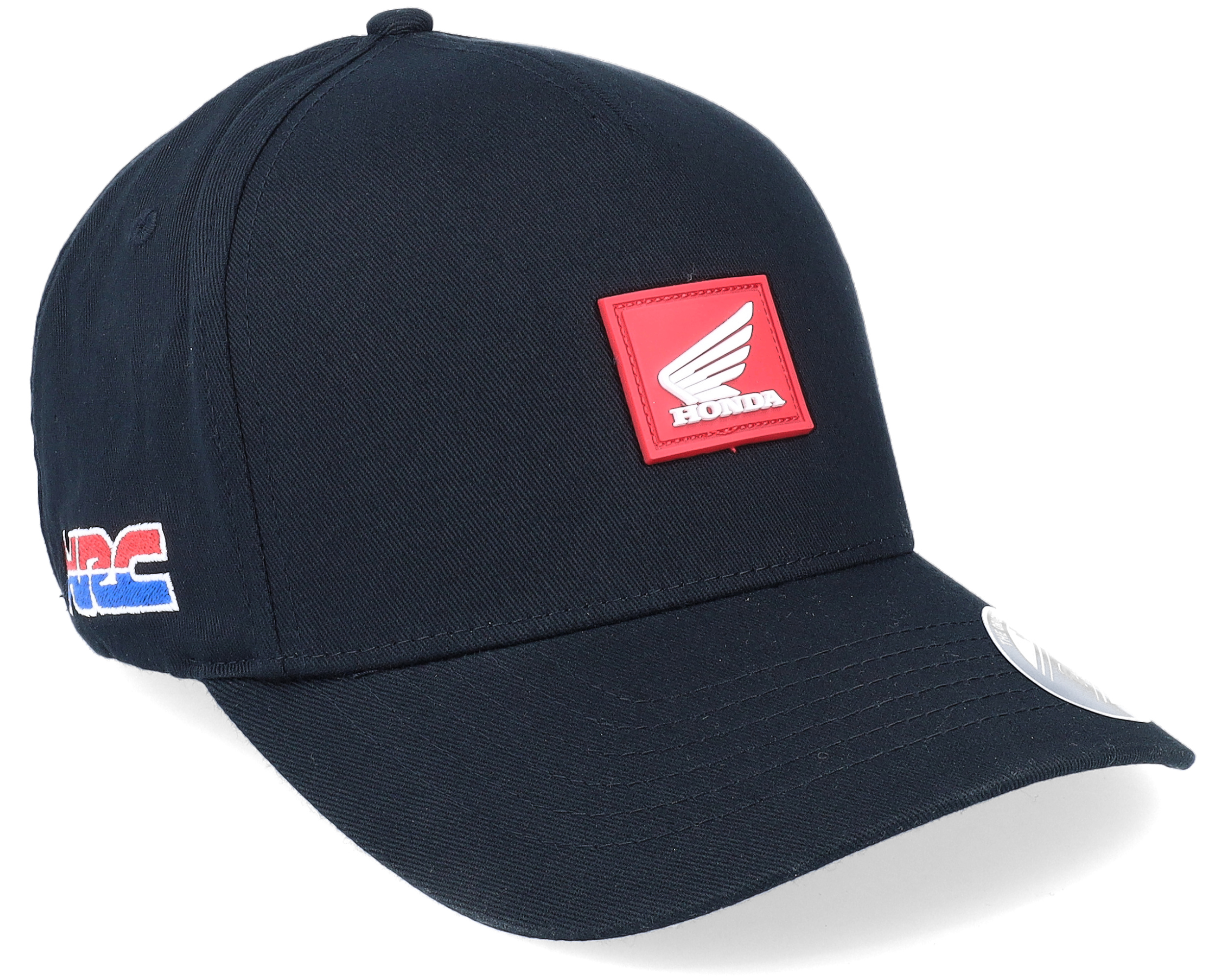 Honda Wing Hat Black Flexfit