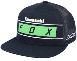 Kids Kawi Stripes Hat Black Trucker - Fox